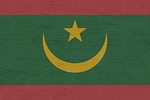 mauritania, flag, international