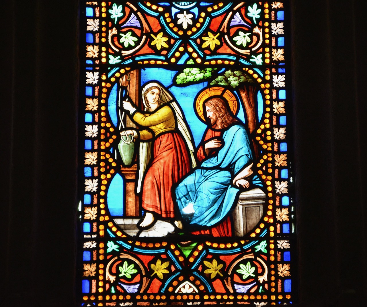Stained Glass - free online jigsaw puzzle photo