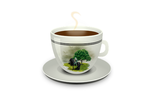 Tasse Kaffee, Koffein, Frühstück