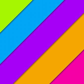 Neon, Striber, Farverig, Materiale