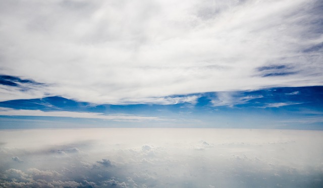 Free Sky Blue photo and picture