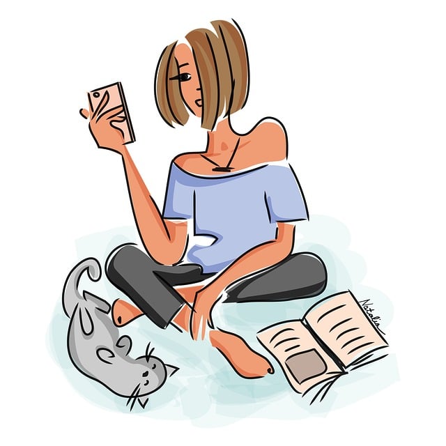 Free vacation pet animal illustration