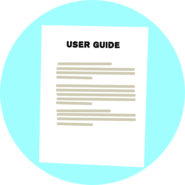 User Guide, Instructions, Text, Sheet, File, Paper