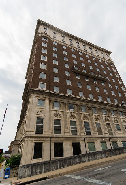 Edificio, Perspectiva, Ciudad
