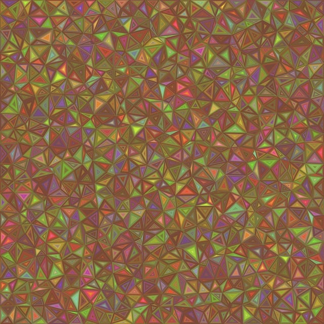Free triangle background concentric illustration