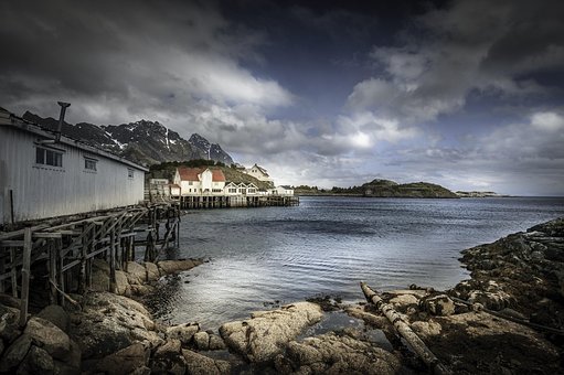 Free Lofoten Lofoten Fishing Village photo and picture
