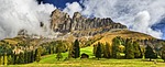 rose garden, mountains, south tyrol