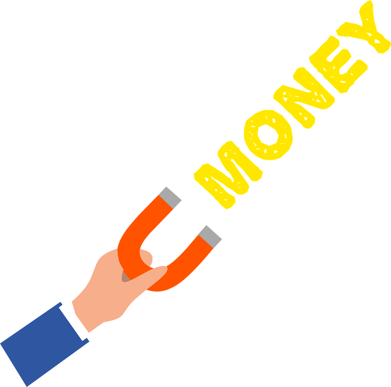 Download Attract, Money, Hand. RoyaltyFree Vector Graphic Pixabay