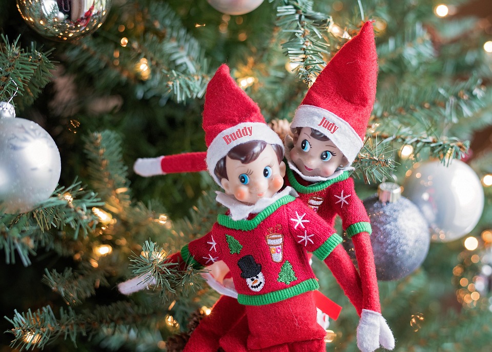 Elf On A Shelf, Christmas, Elf, Winter, Happy