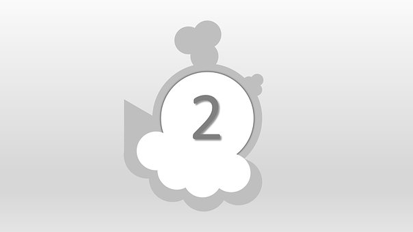 Free Two 2 illustration and picture