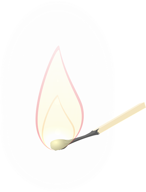 Free Match Flame illustration and picture