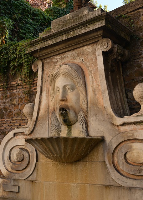 Free Fountain In Via Giulia Rome Fountain photo and picture