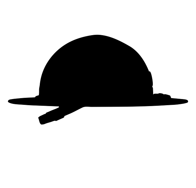 Free trooper hat people vector
