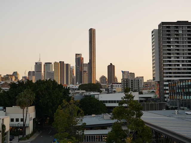 Free Brisbane Sunset photo and picture