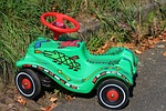 toy car, colorful, painted