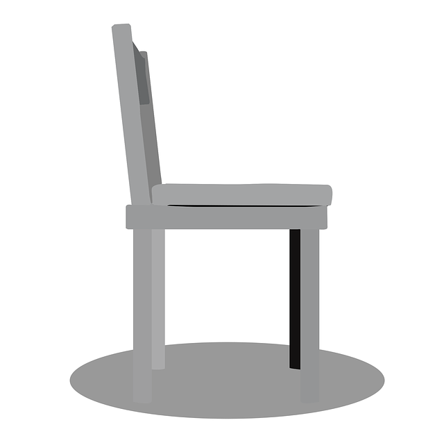 Free stool chair furniture vector