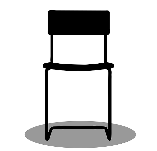 Free stool chair furniture vector