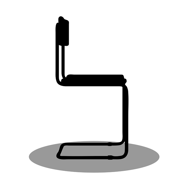 Free stool chair furniture vector