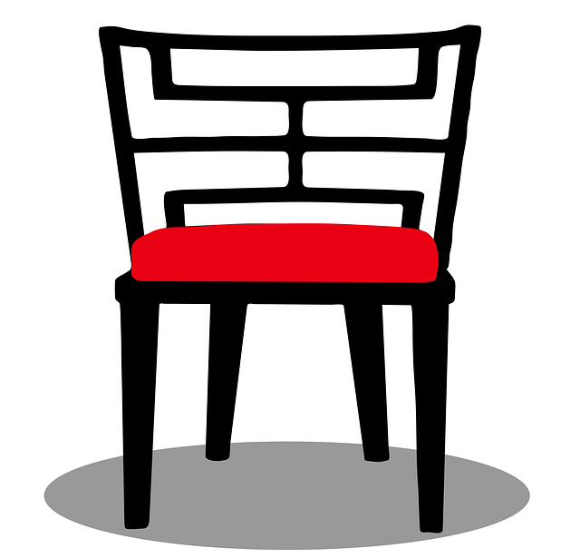 Free stool chair furniture vector