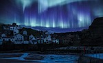 aurora borealis, northern lights, yorkshire