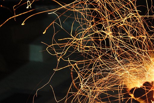 Feuer, Flamme, Lauffeuer, Gelb, Rot
