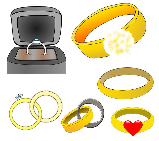 Free wedding ring engagement rings engagement wedding illustration