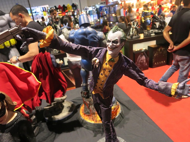 Joker, Comics, Statue, Clown, Schurke