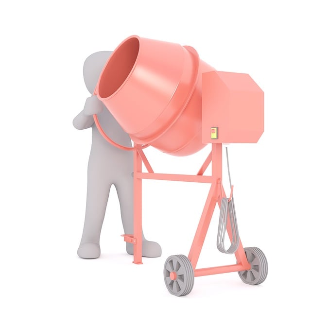 Free building construction worker cement illustration