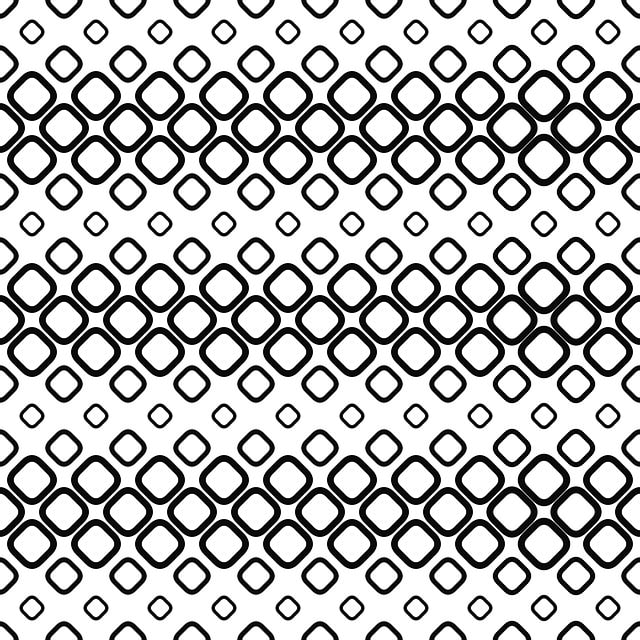 Free square pattern abstract illustration