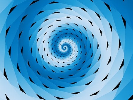 Tunnel, Spiralformet, Vride, Hvirvel