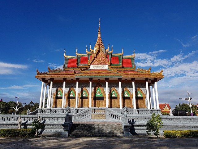 Free Temple Cambodian photo and picture