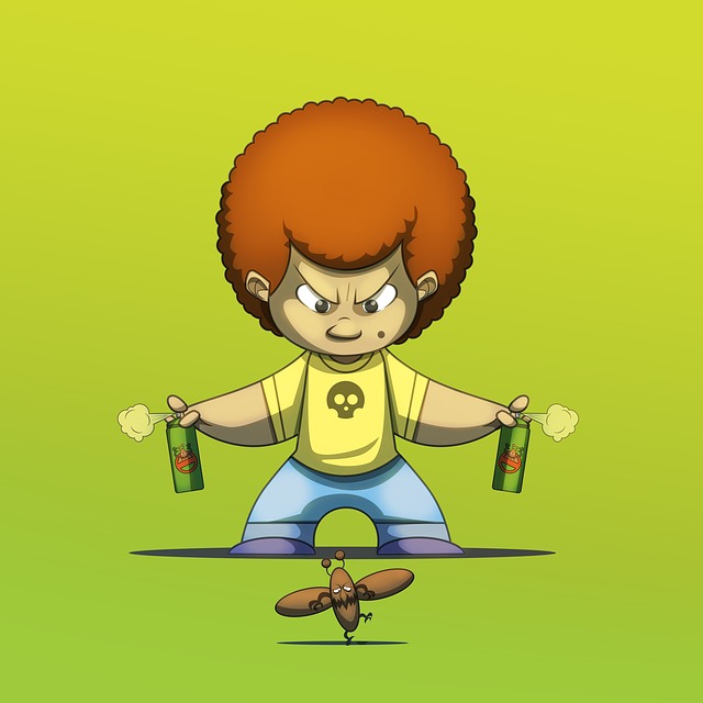 Free boy cockroach nature illustration