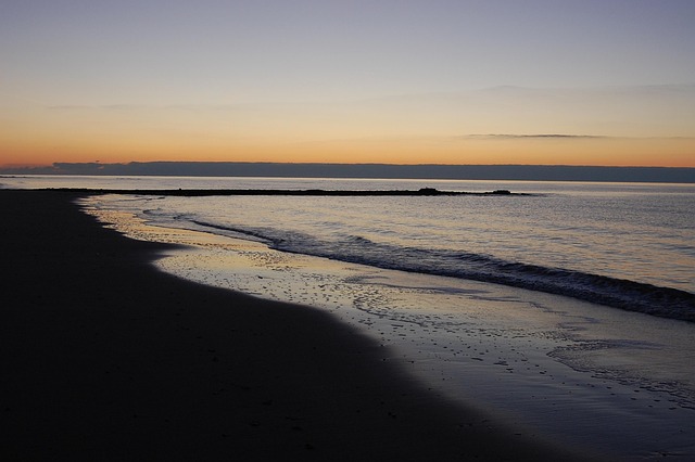 Free Beach Sunset photo and picture