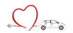 electric car, heart, environment
