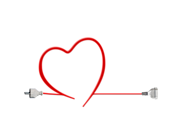 Free heart environment protection illustration