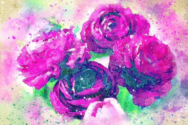 Blomster, Natur, Kunst, Abstrakt