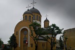 orthodox church, building, the yellow building