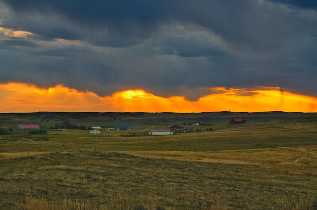 Free Sunrise Wyoming photo and picture