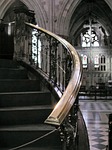 cathedral, stairs, interior