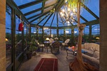 winter garden, glass, canopy