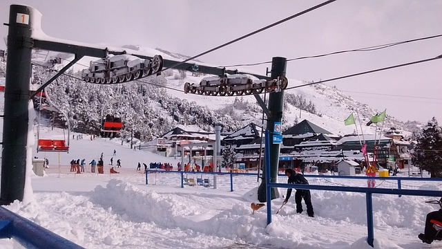 Ski, Ski-Zentrum, Bariloche, Schnee