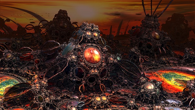 Free fractal mandelbulb 3d action illustration