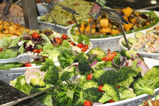 Salads, Fresh, Deli, Broccoli, Ham
