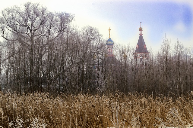 Gras, Natur, Tempel, Orthodox