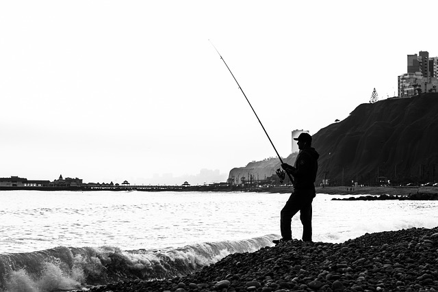 Landskab, Fiskeri, Natur, Mænd, Hav