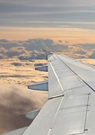 aircraft, clouds, sky