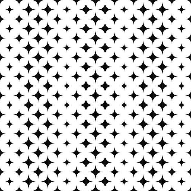 Free pattern background star illustration