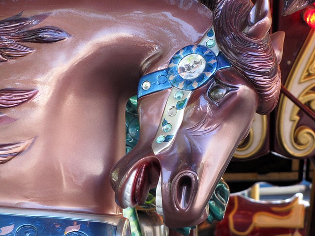 Free Carousel Horse Folk Festival photo and picture