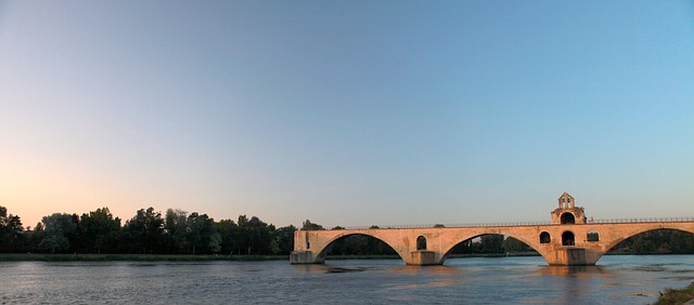 Free Sunset Broken Bridge photo and picture