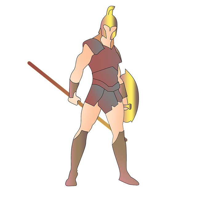 Free warrior spartan 300 illustration